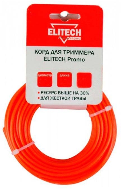 ELITECH Леска для садовых триммеров Elitech 0809.019800 (201951) 201951