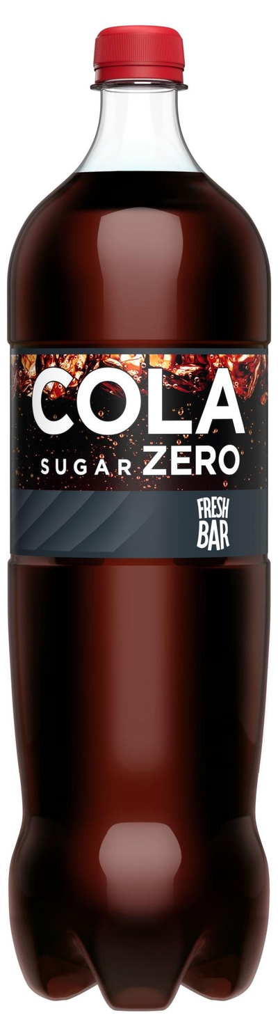 Fresh Bar Напиток газированный Fresh Bar Cola Zero, 1,5 л 