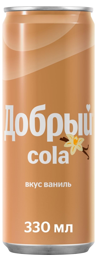 Добрый Напиток газированный Добрый Cola Ваниль, 0,33 л 