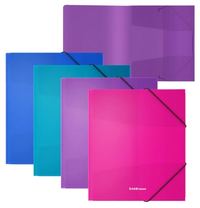 ErichKrause Папка для тетрадей на резинках ErichKrause Diagonal Vivid, A5+ 