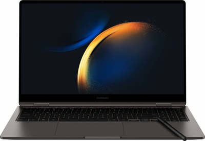 Samsung Ноутбук Samsung Galaxy book 3 NP754, 15.6", OLED, Intel Core i7 1360P, LPDDR4x 16ГБ, SSD 512ГБ, Intel Iris Xe graphics, темно-серый (np754qfg-ka1it) NP754QFG-KA1IT
