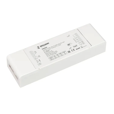 Arlight INTELLIGENT ARLIGHT Диммер SMART-PWM-105-72-RGB-MIX-PD-SUF (12-48V, 5x6A, TUYA Wi-Fi, 2.4G) (IARL, IP20 Пластик, 5 лет) 037265 