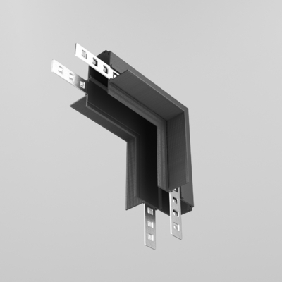 Technical Коннектор угловой внутренний Exility встраиваемый черный Technical TRA034CL-42B 