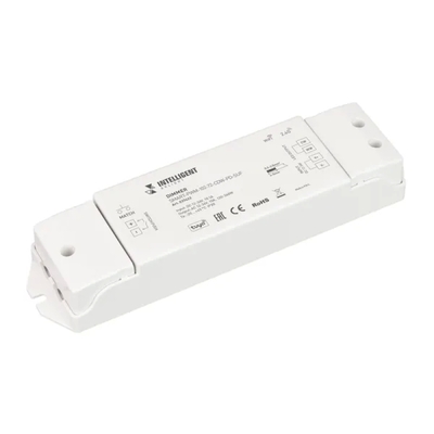 Arlight INTELLIGENT ARLIGHT Диммер SMART-PWM-102-72-CDW-PD-SUF (12-36V, 2x5A, TUYA Wi-Fi, 2.4G) (IARL, IP20 Пластик, 5 лет) 037422 