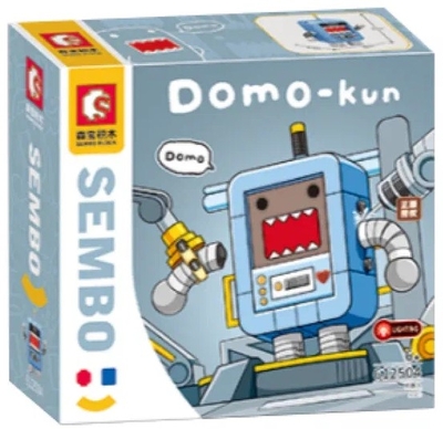 Sembo Block Конструктор Sembo Block "Domo-Kun- робот", 110 деталей 612504_Sembo 