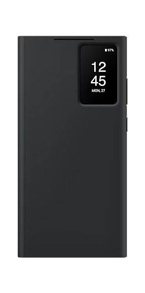 Samsung Чехол-книжка Samsung Smart View Wallet Case для Samsung Galaxy S23 Ultra (EF-ZS918CBEGRU), черный ZS918CBE-BK