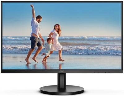 AOC Монитор 27" AOC 1920x1080, VA, 16:9, 75Hz, 250 кд/м2, 4000:1, 4ms, tilt, HDMI, D-Sub, black 27B3HM 