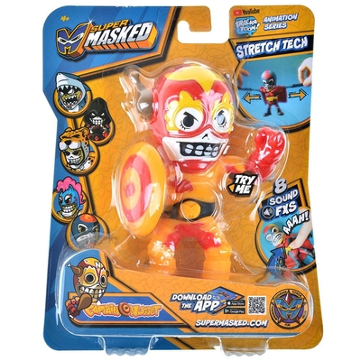 Best Toy Forever Игрушка-тянучка Supermasked. Супергерой: Captain Nuget (со звуком) Best Toy Forever SM001CN