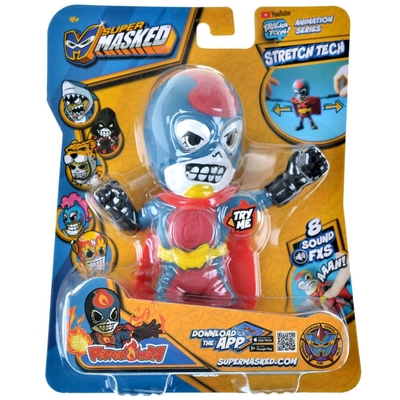 Best Toy Forever Игрушка-тянучка Supermasked. Супергерой: Pepperman (со звуком) Best Toy Forever SM001PP