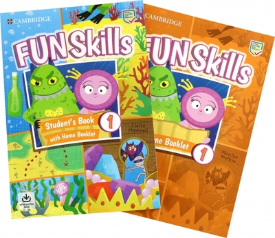 Книга: Cambridge Fun Skills. Level 1. Student's Book and Home Booklet with Online Activities 9781108582148