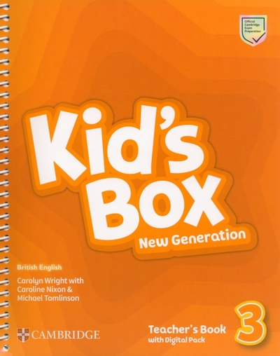 Книга: Cambridge Kid's Box New Generation. Level 3. Teacher's Book with Digital Pack 9781108895552