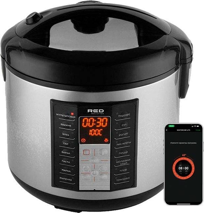 Red Solution Мультиварка Red Solution SkyCooker RMC-M40S черный/серый RMC-M40S
