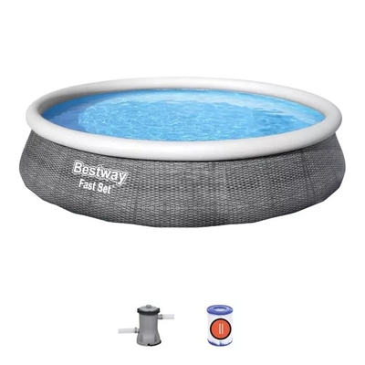Bestway Надувной бассейн BestWay Fast Set 396х84cm 57376 57376 BW 