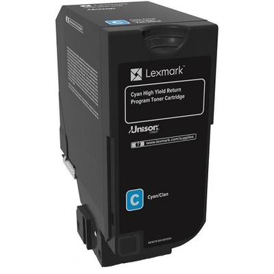 F+ Тонер-картридж F+ для Lexmark CX725/CS725/CS720 (74C5SCE) голубой, 7000 стр. STC745X7 