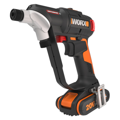 Worx дрель-шуруповерт аккумуляторная WORX Switchdriver2.0 бесщёточная 50Нм 20В Li-Ion с АКБ WX177 