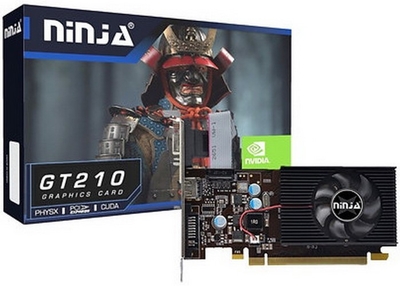 Sinotex Видеокарта PCI-E Sinotex 512MB DDR3 64bit 40nm DVI/HDMI GeForce GT210 (NF21N5123F) NF21N5123F