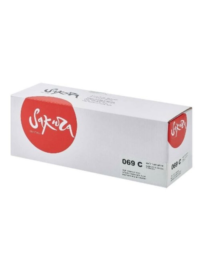 Sakura Картридж Sakura 069C (5093C002) для Сanon I-Sensys LBP673Cdw/ MF750C, голубой, 1900 к. SA069C 