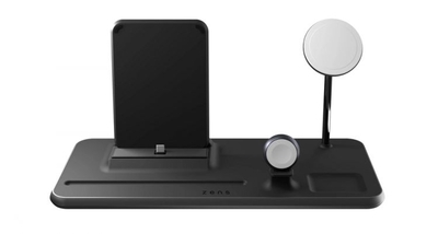 ZENS Зарядное устройство беспроводное Zens MagSafe 15W, 5W Apple Watch, 18W USB-C PD, 5W QI ZEDC21B/00
