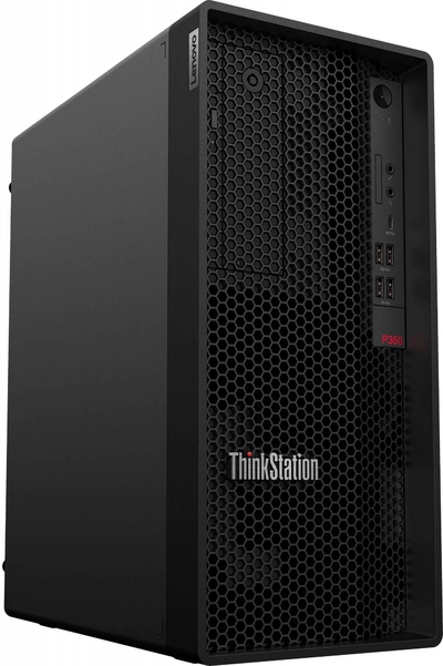 Lenovo Рабочая станция Lenovo ThinkStation P360, Intel Core i7 12700K, DDR5 32ГБ, SSD 1024ГБ, Intel UHD Graphics 630, Windows 11 Professional, черный (30fnsckg00) 30FNSCKG00