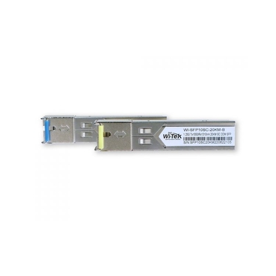 Wi-Tek Модуль Wi-Tek WDM, дальность до 20км (14dB), комплект 2шт 1310/1550нм WI-SFP10SC-20KM 