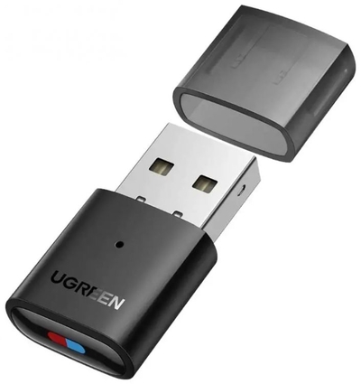 Ugreen Аудиоадаптер UGREEN 10928_ USB2.0 Bluetooth Transmitter 5.0 для PS4 Pro, Nintendo Switch, черн CM408 10928_