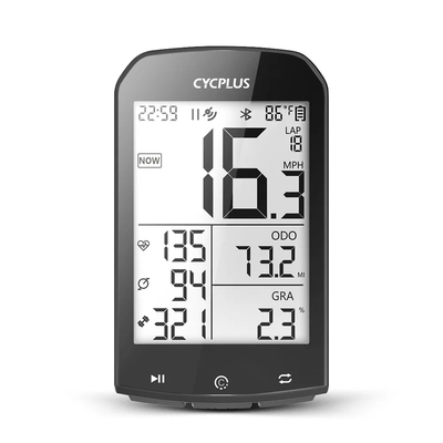 Cycplus Cycplus Велокомпьютер Cycplus 16 функций, цвет Черный M1 