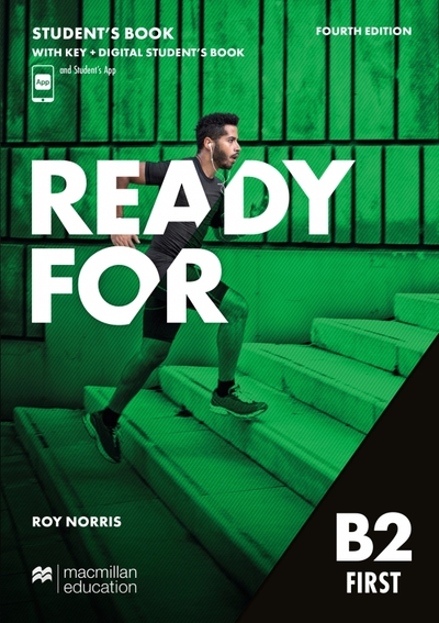 Macmillan Education Ready for B2 First. 4th Edition. Student's Book with Key and Digital Student's Book + Student's App Macmillan Education 