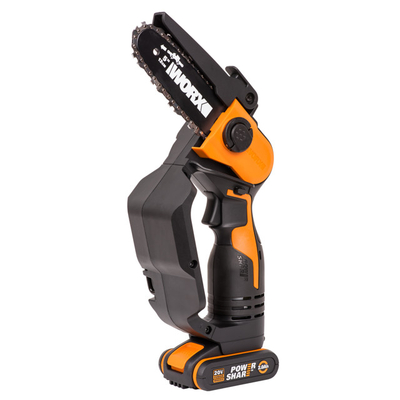 Worx пила цепная аккумуляторная WORX 20В Li-lon 2Ач с АКБ и ЗУ WG324E