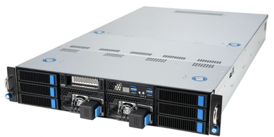 ASUS Серверная платформа 2U ASUS 90SF02M1-M000W0 (SP5, 12*DDR5 (4800), 4*3.5", 2*2.5", 11*PCIE, 2*Glan, IPMI lan, 2*2600W, D-Sub, 6*USB 3.2) ESC4000A-E12 90SF02M1-M000W0
