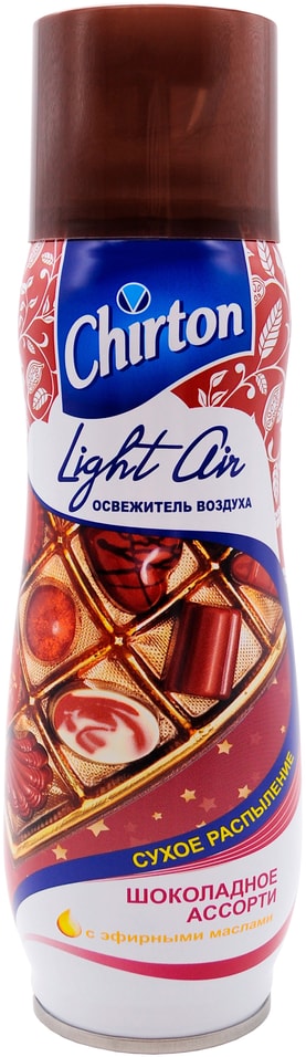 CHIRTON Освежитель воздуха Chirton Лайт Эйр Шоколадное ассорти 