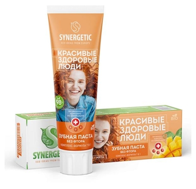 Synergetic Зубная паста Synergetic комплекс формула 7в1, 100 г 