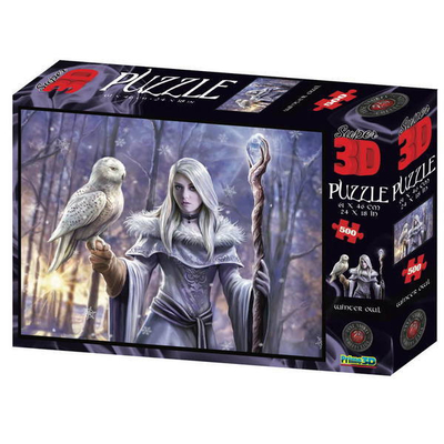 PRIME 3D Пазл 3D "Зимняя сова" 500 элементов PR10344 PRIME 3D PR10344