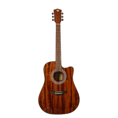 Rockdale Акустическая гитара Rockdale Aurora D6 Gloss C All-Mahogany 