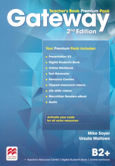Книга: Macmillan Education Gateway. Second Edition. B2+. Teacher's Book Premium Pack 9780230473225