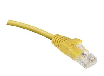 Cabeus Кабель патч-корд U/UTP 6 кат. 0.5м Cabeus 2xRJ45/8p8c, неэкранированный, желтый, LSZH, 0.5м PC-UTP-RJ45-Cat.6-0.5m-YL-LSZH 