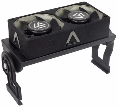 Alseye Система охлаждения ALSEYE для полноразмерных модулей памяти DDR3/DDR4/DDR5, Hydraulic, 1000-3000rpm, 16CFM, 18.4dBA, PWM C-RAM 