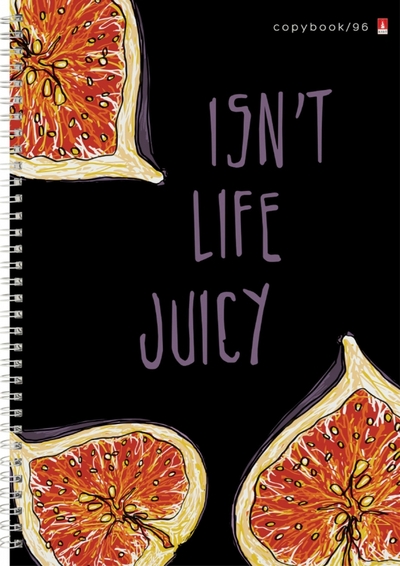Альт Тетрадь общая на гребне "JUICY LIFE", А4, 96 листов, клетка, в ассортименте (7-96-1121) Альт 