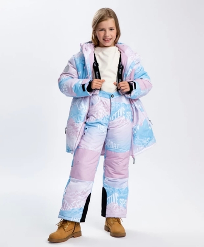 Button Blue Брюки утепленные с принтом Button Blue (98) 