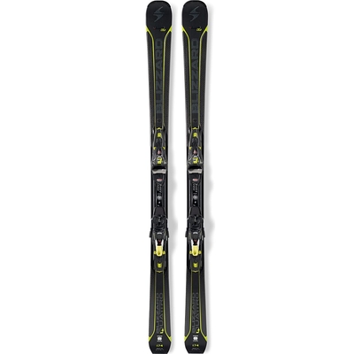Blizzard Горные лыжи с креплениями Blizzard 17-18 Quattro 8.4 Ti Black/Lime + кр. XCELL 12 Demo (6865Q1BB) 