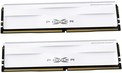 Silicon Power Модуль памяти DDR5 64GB (2*32GB) Silicon Power XPOWER Zenith PC5-44800 5600MHz CL40 1.25V white SP064GXLWU560FDG 