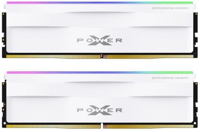 Silicon Power Модуль памяти DDR5 64GB (2*32GB) Silicon Power XPOWER Zenith RGB PC5-44800 5600MHz CL40 1.25V white SP064GXLWU560FDH 