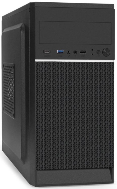 Exegate Корпус mATX Exegate EX295339RUS черный, БП 350W, USB Type-C, USB 3.0, USB 2.0, audio MA-540-XP350 EX295339RUS
