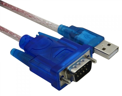 Exegate Переходник Exegate USB 2.0-RS232 (Am/DB9M, крепеж разъема - винты) EX294753RUS 
