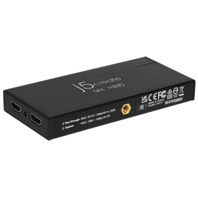 j5create Устройство видеозахвата j5create 4K HDMI to USB-C Game Capture Station JVA14 
