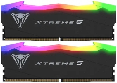 Patriot Memory Модуль памяти DDR5 48GB (2*24GB) Patriot Memory Viper Xtreme 5 PC5-64000 8000MHz CL38 1.45V heat sink PVXR548G80C38K 