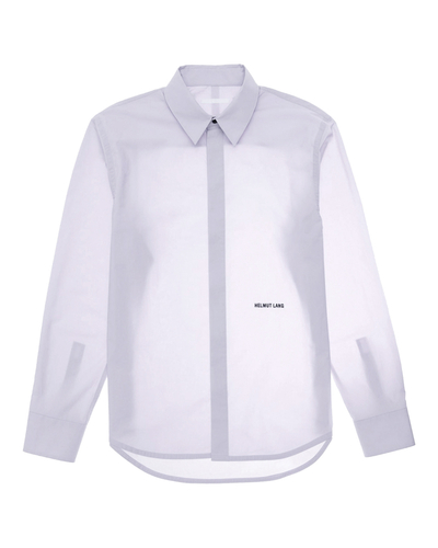 Helmut Lang рубашка HELMUT LANG N04HM507 сиреневый l N04HM507