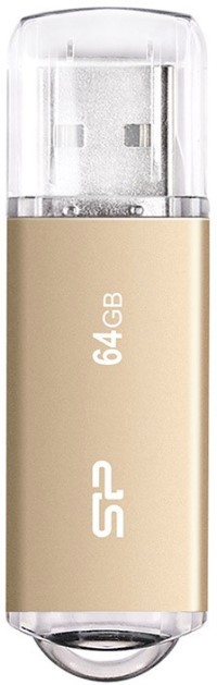 Silicon Power Накопитель USB 2.0 64GB Silicon Power Ultima II шампанское SP064GBUF2M01V1C 