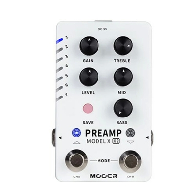 Mooer Процессоры эффектов и педали для гитары Mooer Preamp Model X2 