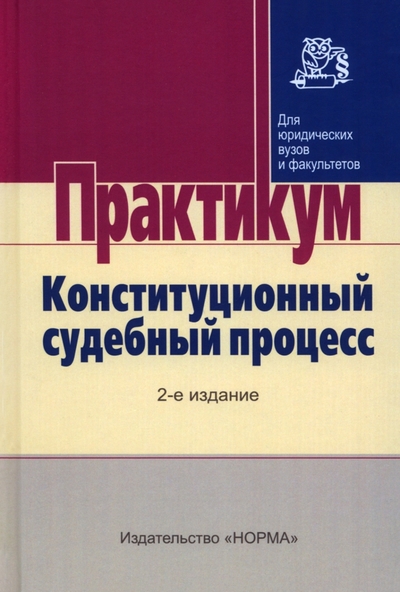 Книга: Норма Конституционный судебный процесс. Практикум 978-5-00156-329-7