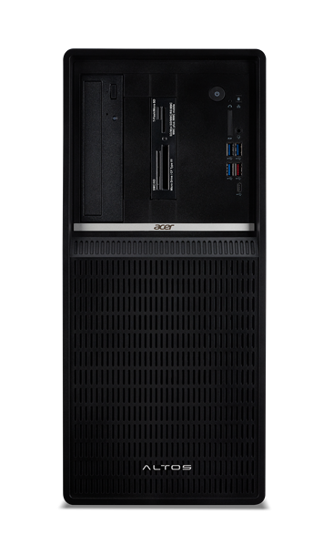 Altos Компьютер Altos P10 F8 30L, Tower 700W, i7-12700, 16G DDR4 3200, 512GB SSD M.2, Mouse, NoOS, 3y. w. US.RSUTA.00Q